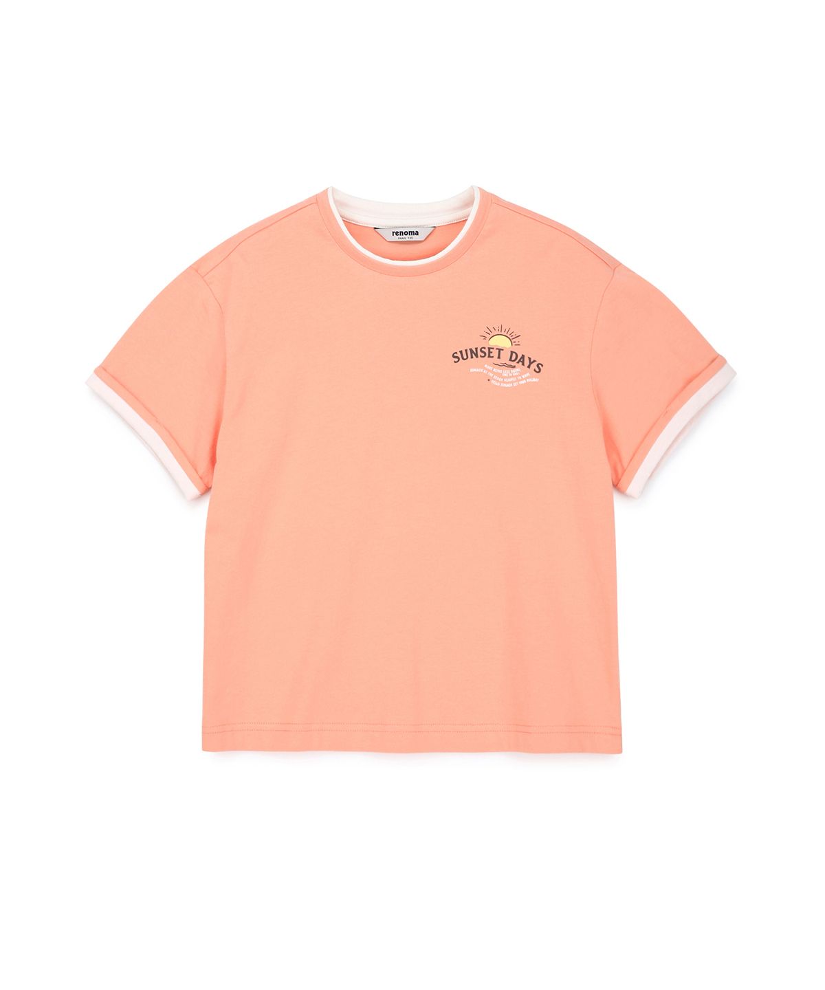레노마키즈(RENOMA KIDS) 남아롤업티셔츠(R2622T127_16)