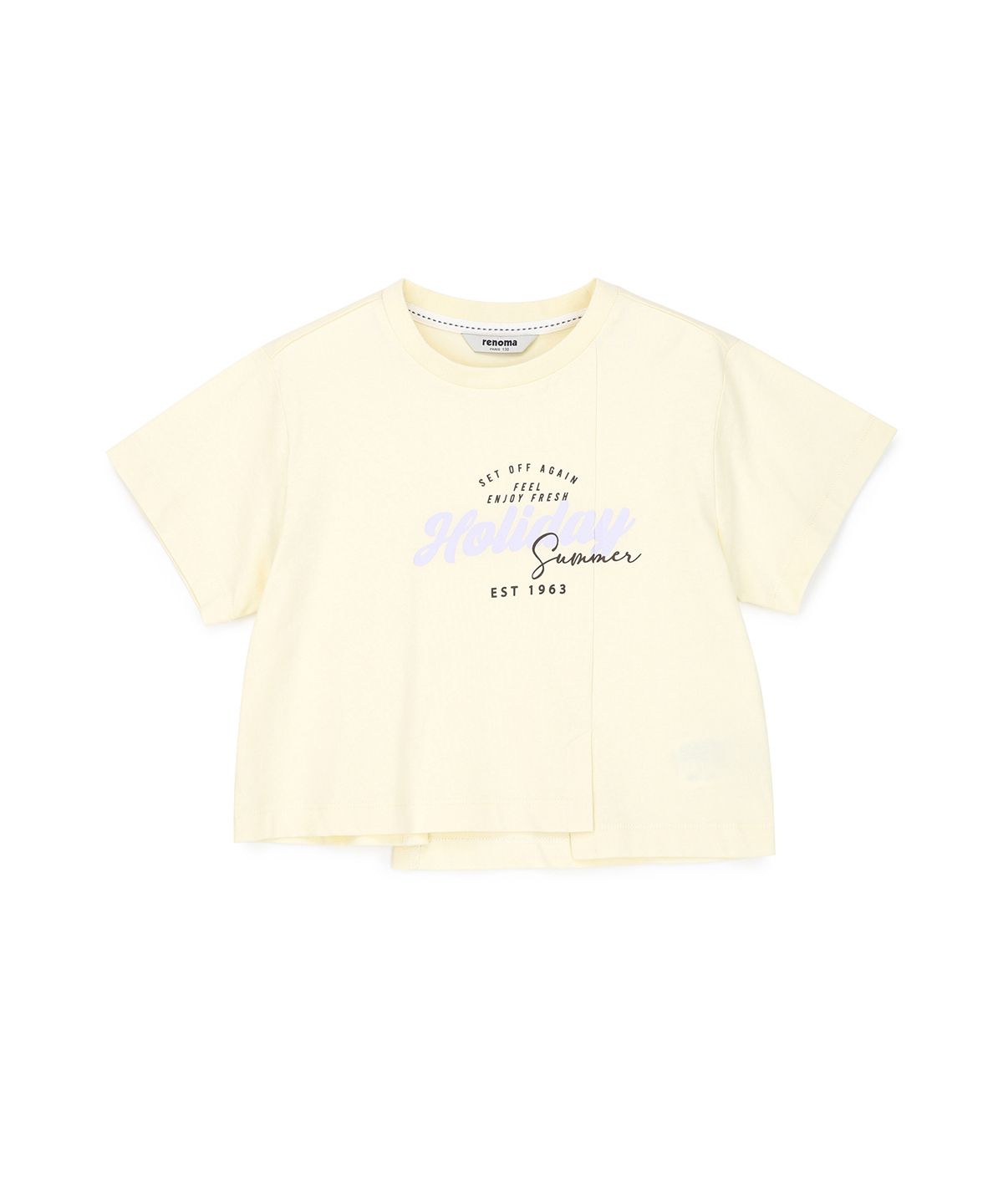 레노마키즈(RENOMA KIDS) 여아언발란스티셔츠(R2622T173_08)