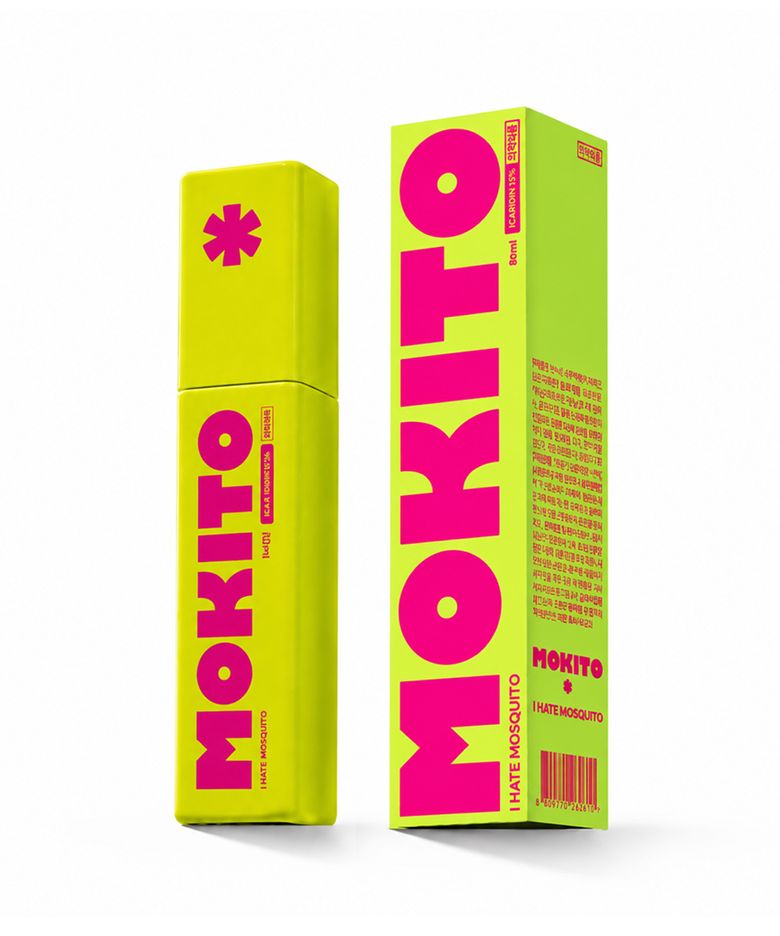 모키토 모기기피제 스프레이 골드파인향 80ml 이카리딘 15%