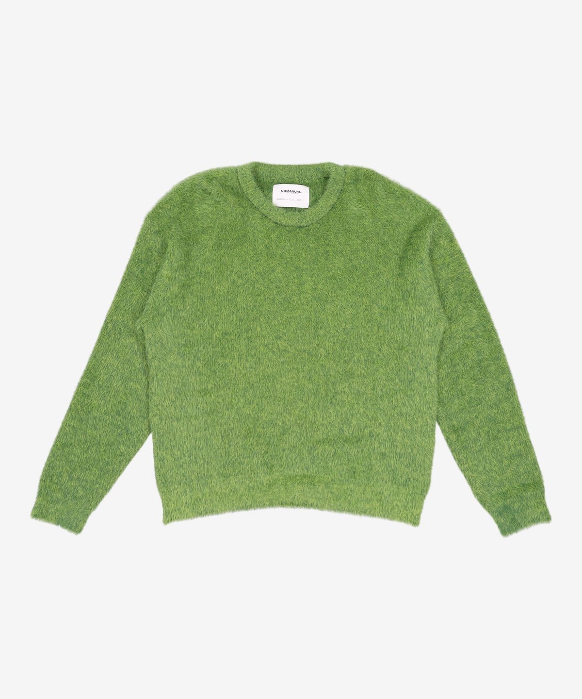 노매뉴얼(NOMANUAL) (시그니처종료)CROPPED HAIRY KNIT - 5 COLOR L