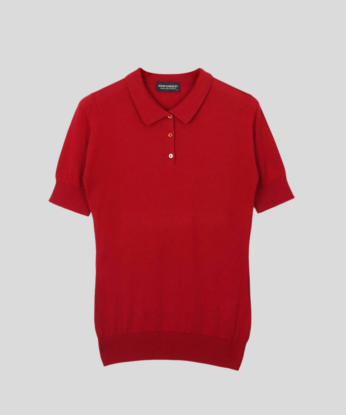 존 스메들리(JOHN SMEDLEY) PICNIC Classic Polo Shirt Sea Island Cotton Knit Heritage Col.3_8 Colors