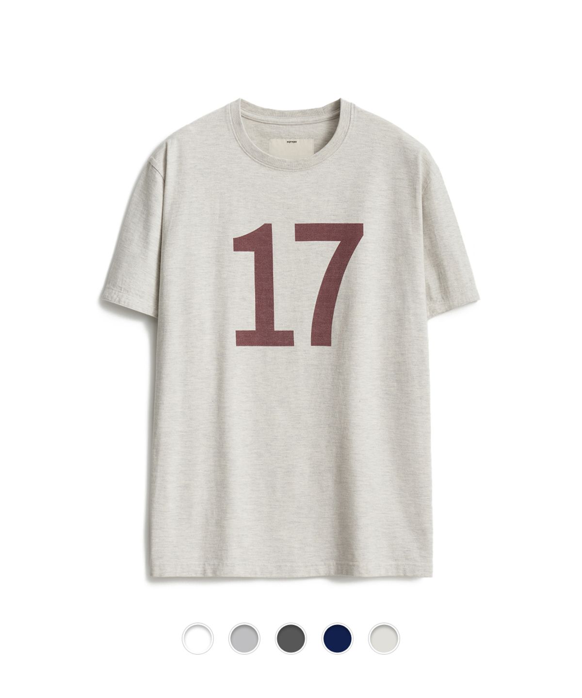 포터리(POTTERY) Short Sleeve 17 Graphic T-Shirt - 5 Color