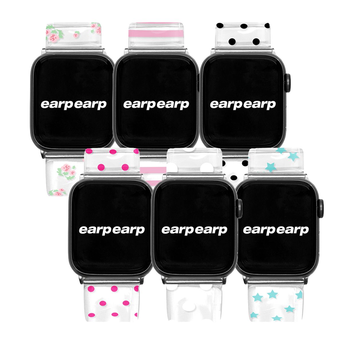 어프어프(EARPEARP) 도트팝 애플워치 스트랩-6Type