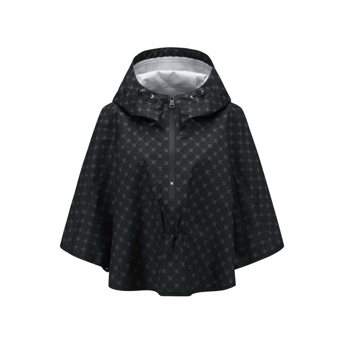 어뉴골프(ANEW GOLF) WOMEN LOGO DOT RAIN CAPE_BK