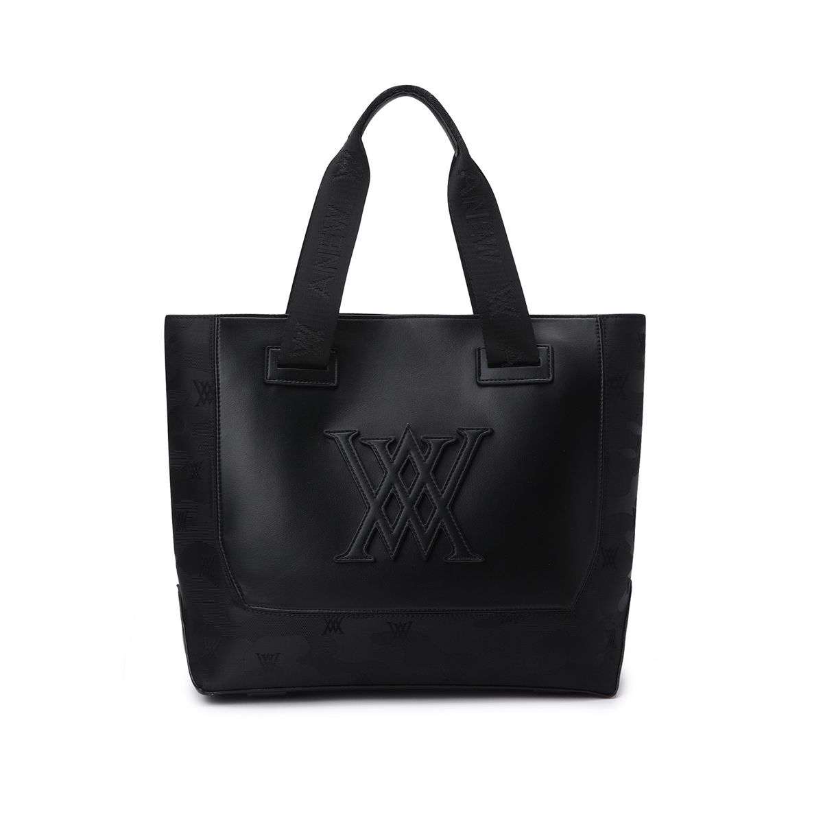 어뉴골프(ANEW GOLF) CAMO JACQUARD EASYBAG (SMALL)_BK