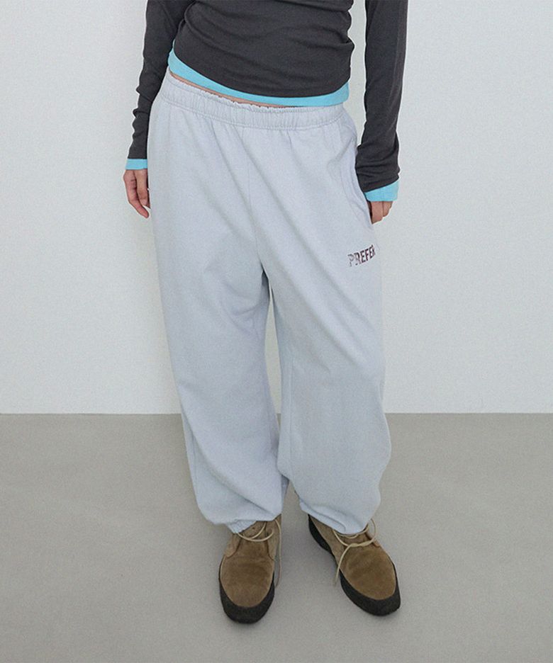 PREFER Banding Pants (Sky Blue)