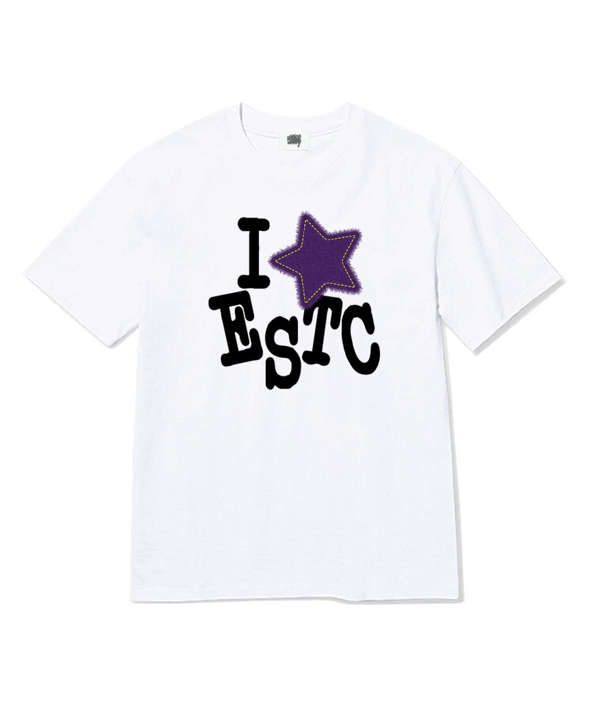 이지스티치(EASY STITCH) IESTC 반팔티셔츠 화이트