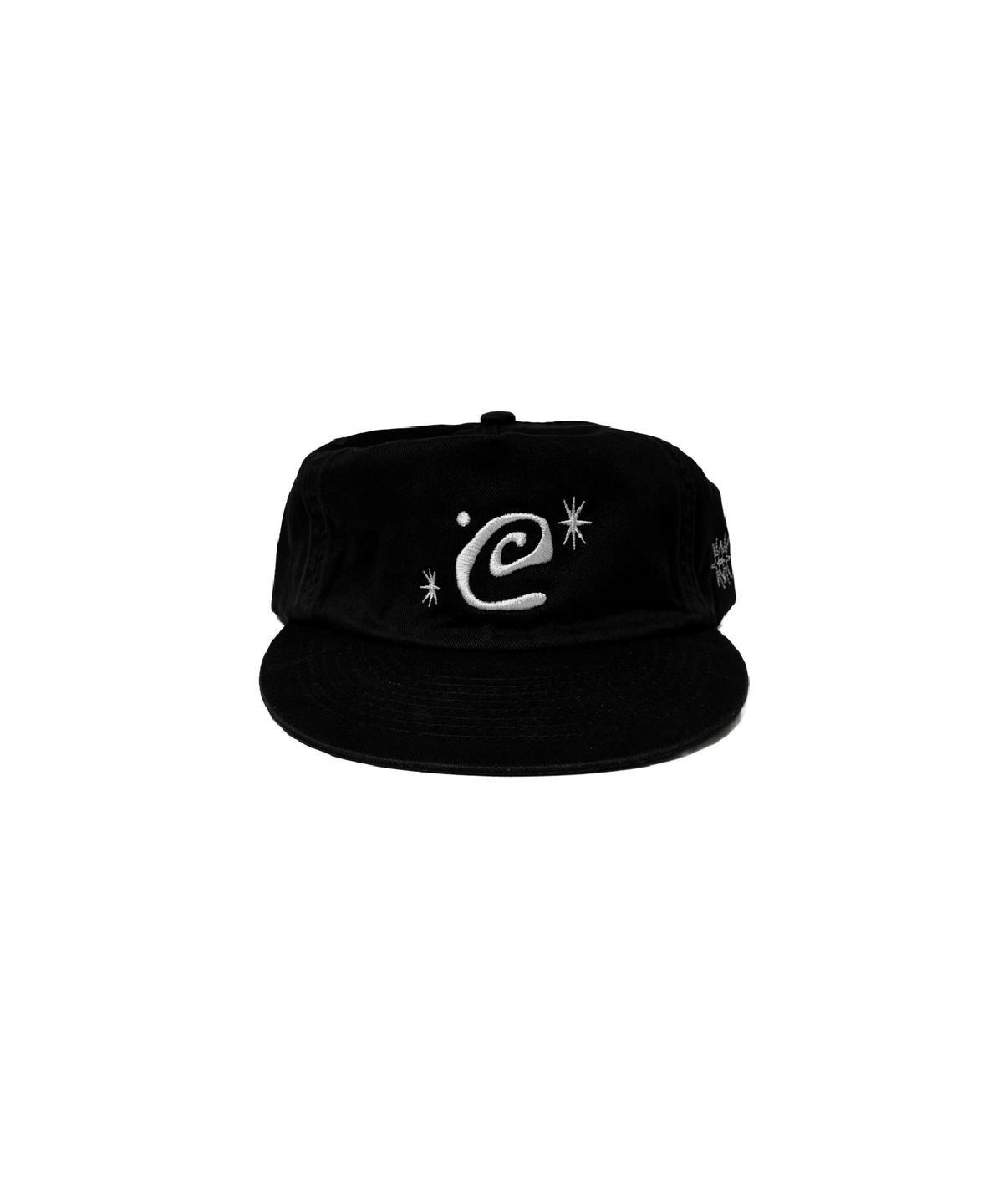커프(CUFF) logo flat cap(black)