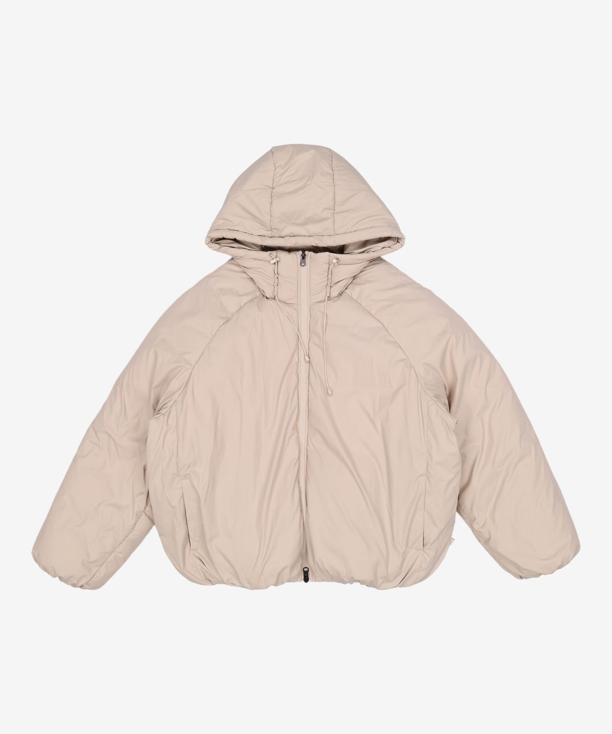 피지컬 디파트먼트(PHYSICAL DEPARTMENT) BEAR KEYRING PUFFER JACKET GREIGE M