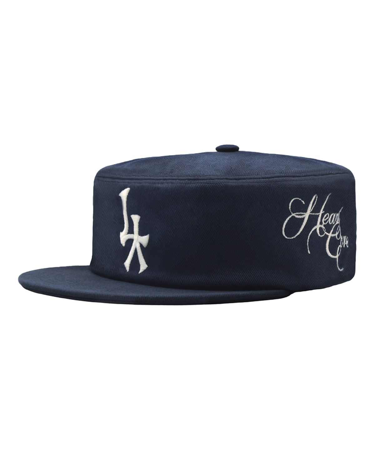 쎄오(SSEO) SYMBOL PILLBOX CAP - NAVY