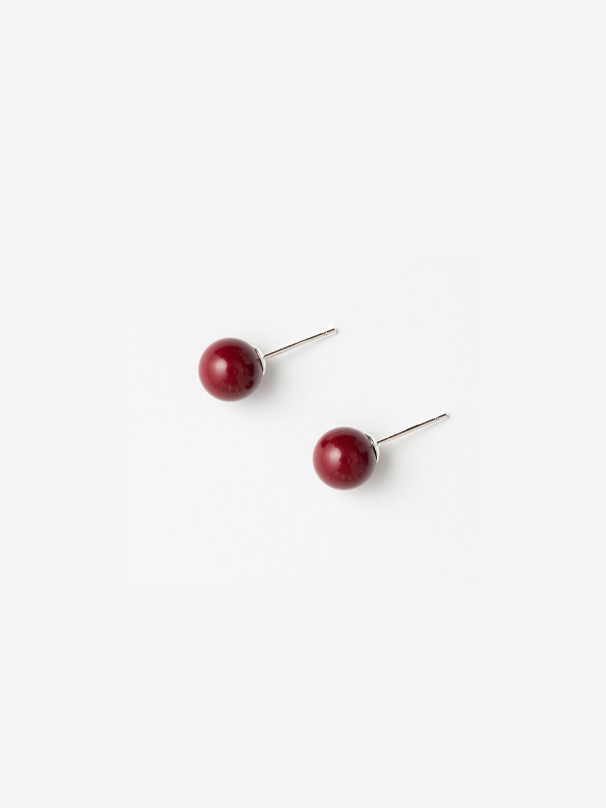 토우트(TOUT) red mano earring 925 silver
