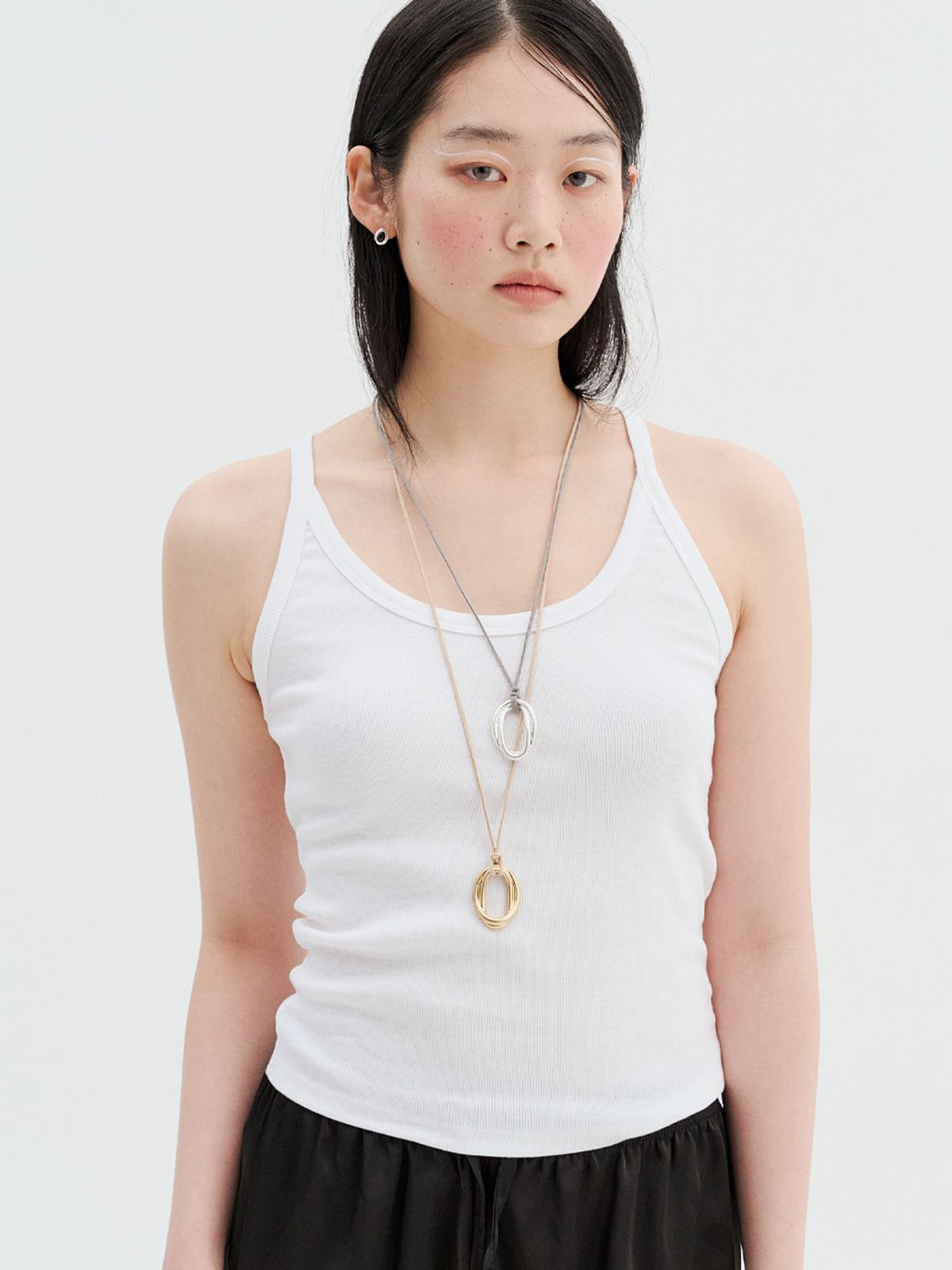 토우트(TOUT) suede leather necklace