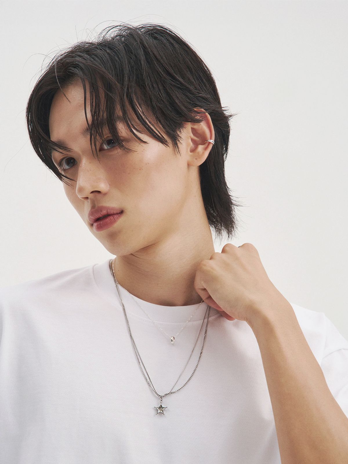 토우트(TOUT) star doubling necklace 316L