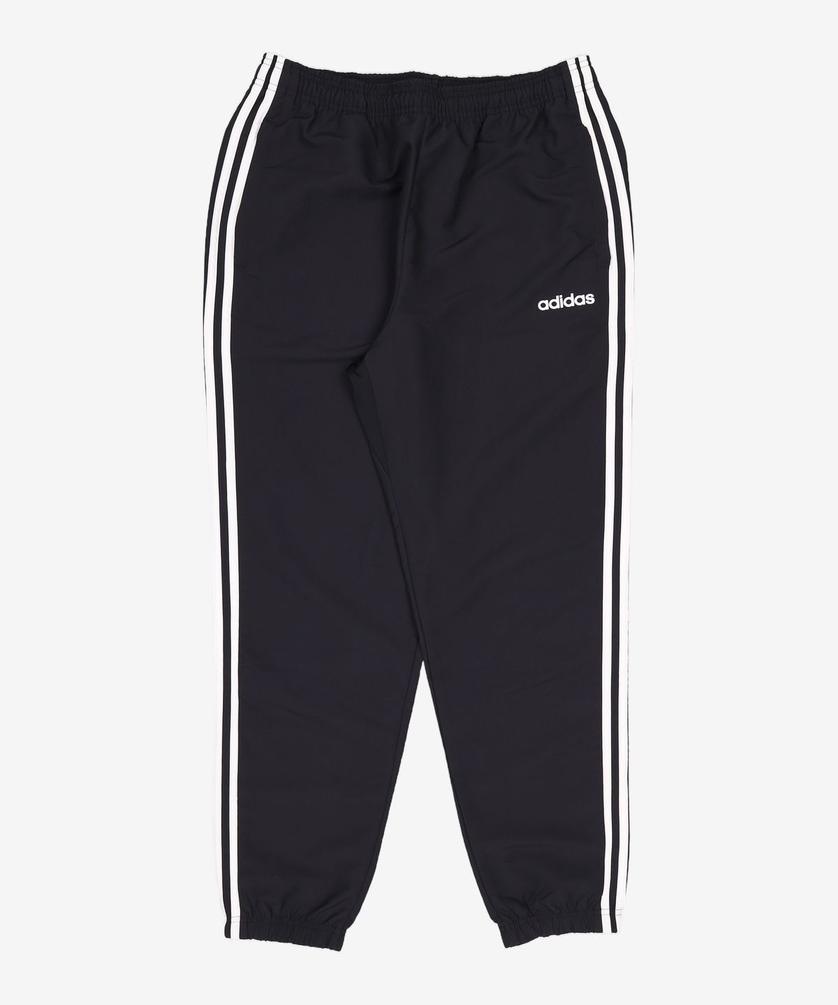 아디다스(ADIDAS) 에센셜 3S 윈드 팬츠 - 블랙:화이트 / DQ3100 XL