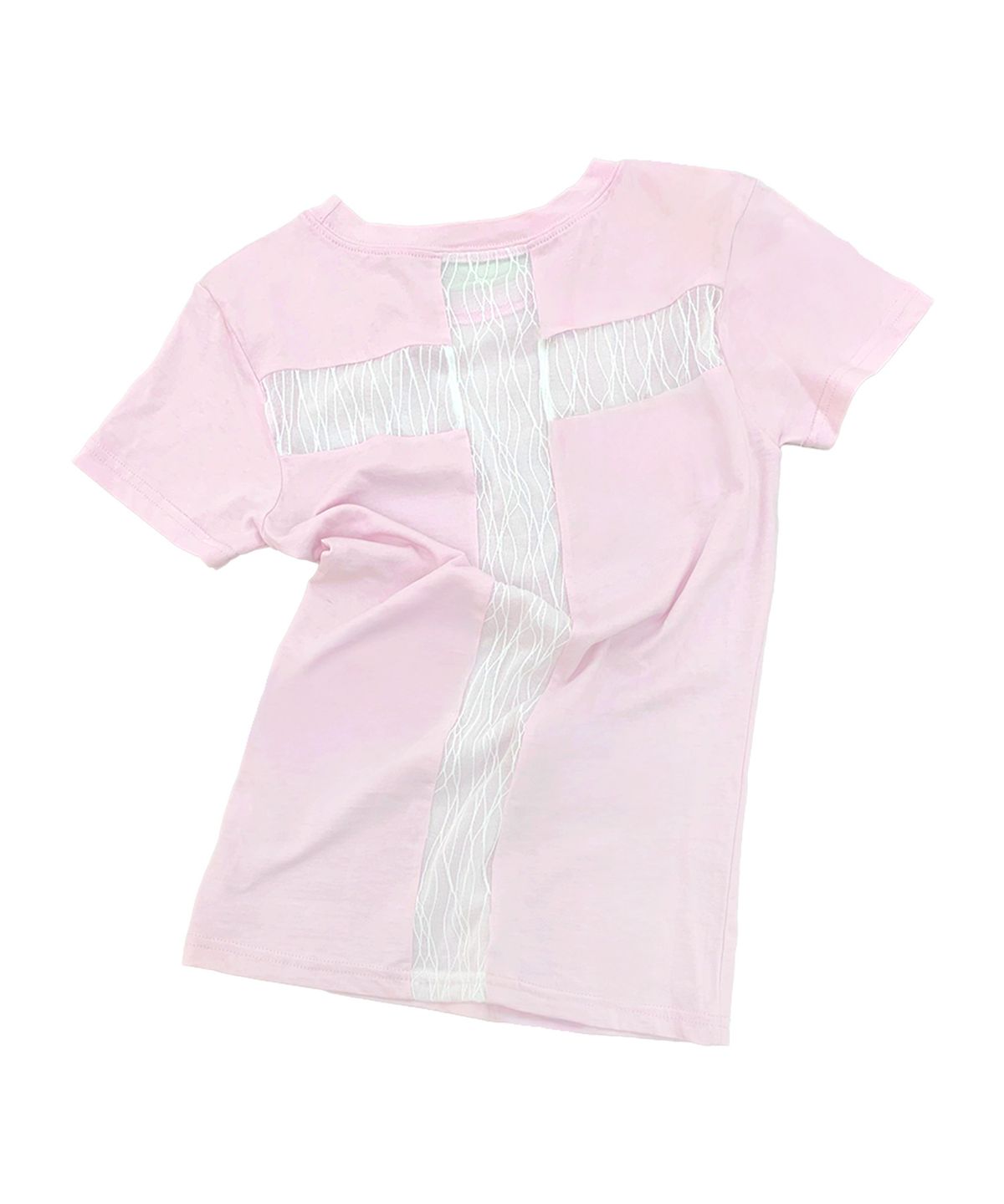 팬시클럽(FANCY CLUB) 백 크로스 티 (PINK) F26QB073