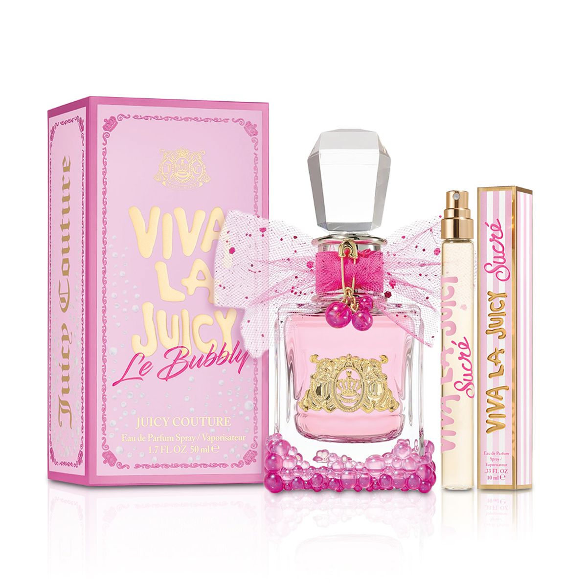 엘리자베스아덴(ELIZABETH ARDEN) 쥬시꾸뛰르 비바라 쥬시 르 버블리 EDP 50ml+쥬시 수크레 EDP 10ml