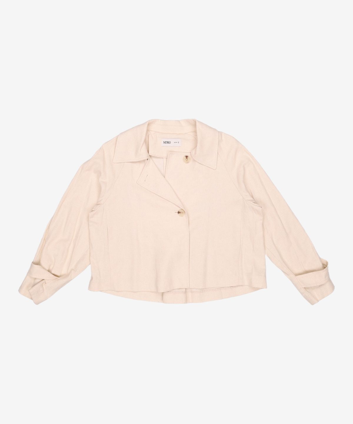 미쏘(MIXXO) 변형카라 더블 숏 자켓 MIWJKB421C S