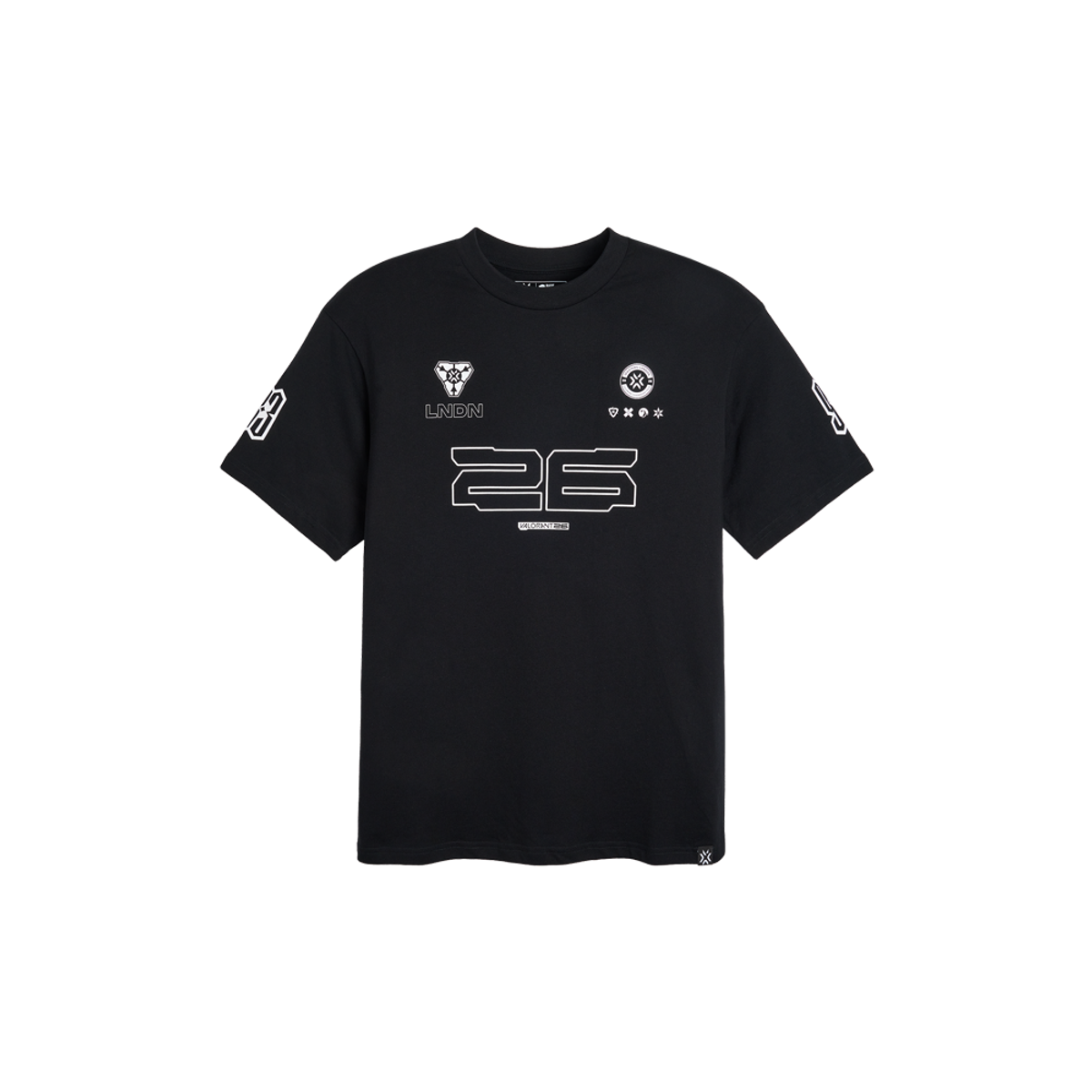 라이엇 스토어(RIOT STORE) 2026 발로란트 마스터스 런던 // LNDN 티셔츠 (블랙)
