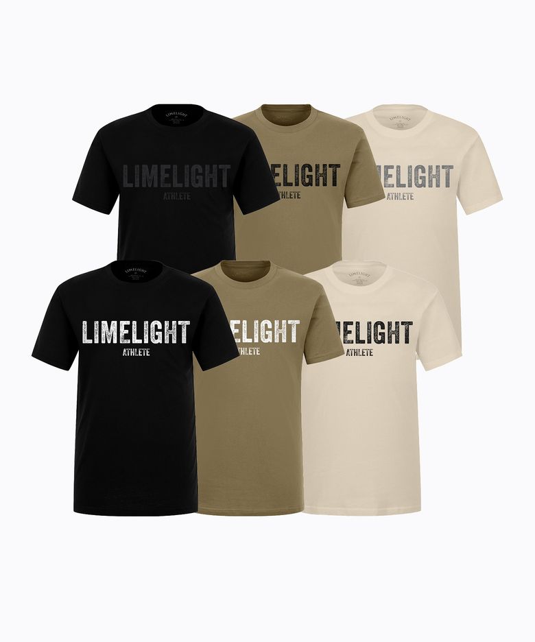 [2PACK] 애슬릿 밀리터리 티셔츠  (6color)
