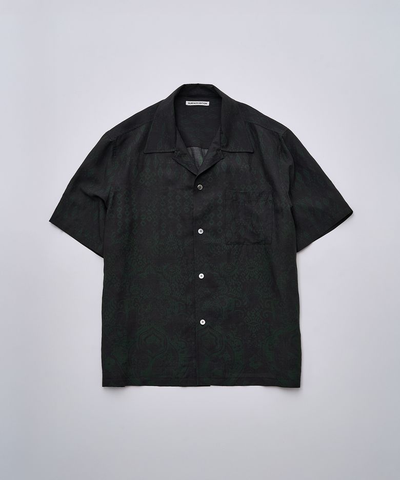 FULL PRINT SHORT SLEEVE SHIRT BLACK