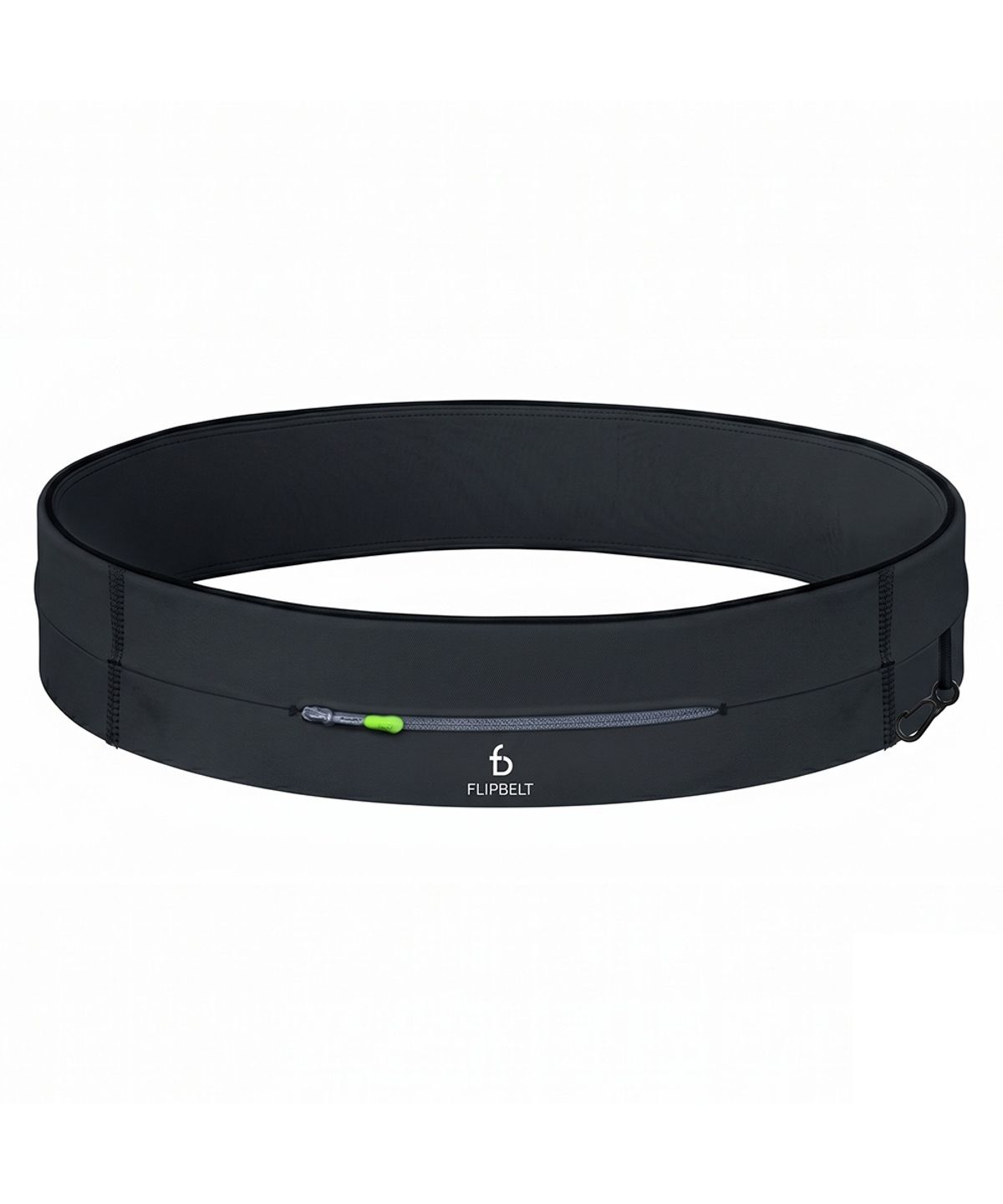 플립벨트(FLIPBELT) 지퍼 러닝 벨트 스포츠힙색 카본