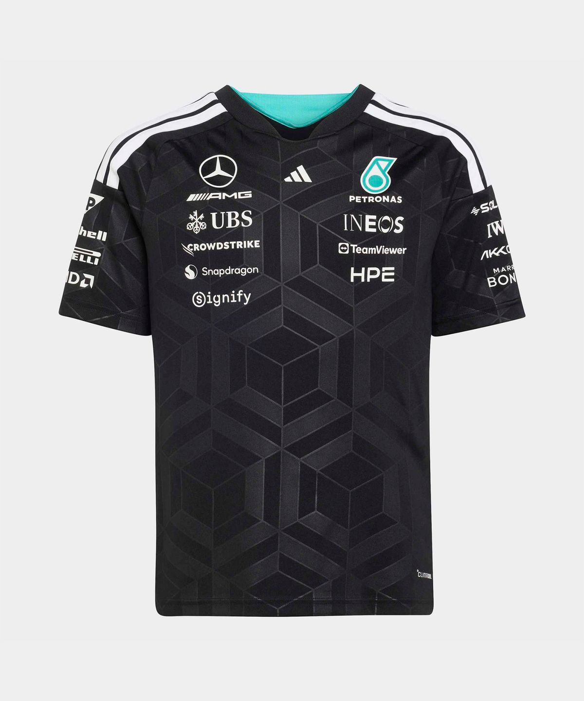 아디다스 키즈(ADIDAS KIDS) 메르세데스 - AMG F1 팀 드라이버 저지 키즈 - 블랙 / KF0165