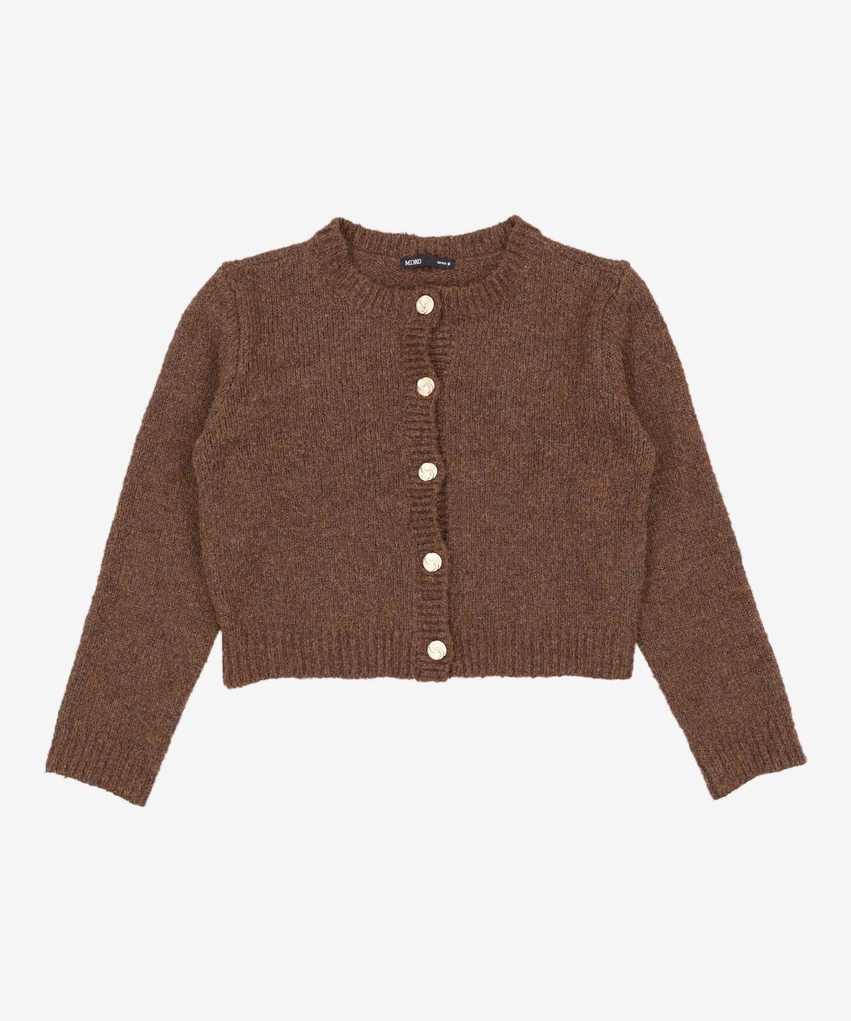 미쏘(MIXXO) 보카시 헤어리 크롭 가디건 MIWCKBT12T M