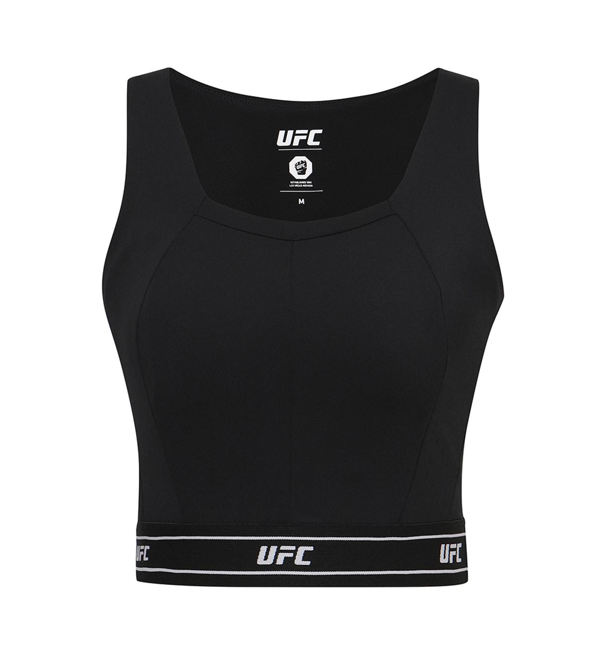 유에프씨 스포츠(UFC SPORT) UFC 액티브 슬림핏 브라탑 블랙 U4SLX2207BK