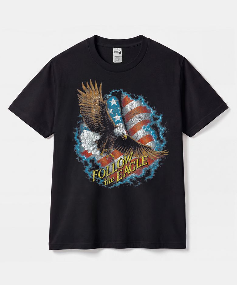 Gildan X 빈티지 컬렉션 EAGLE 티셔츠