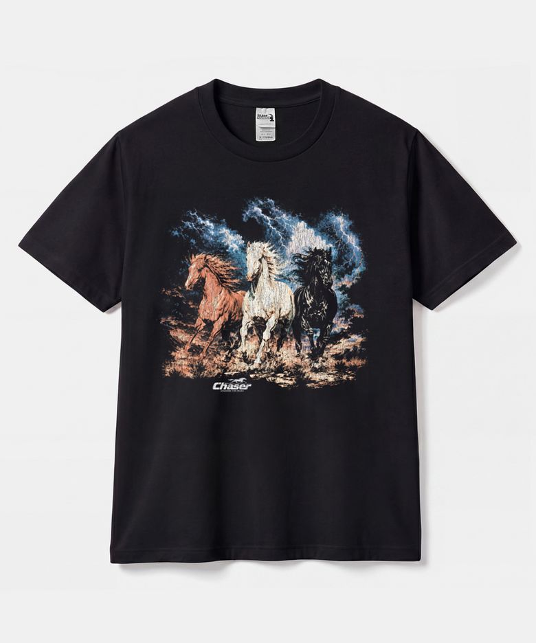 Gildan X 빈티지 컬렉션 HORSE 티셔츠