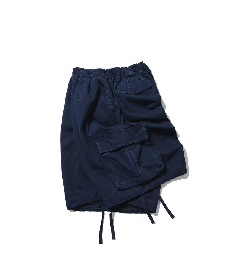 Military Cargo Half Pants - Navy