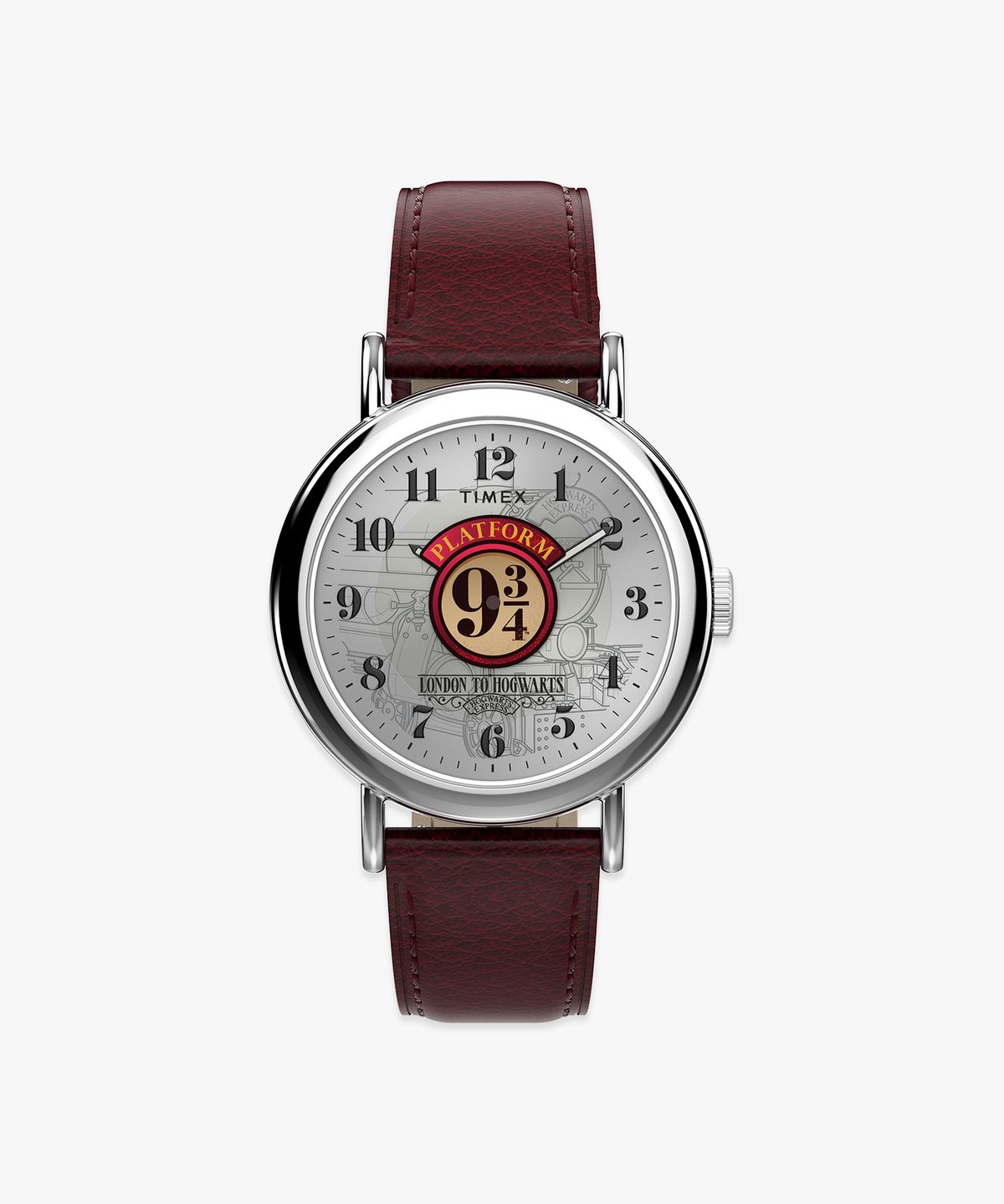 타이맥스(TIMEX) 타이맥스 x 해리포터 위켄더 플랫폼 9 3/4 레드가죽시계 37mm