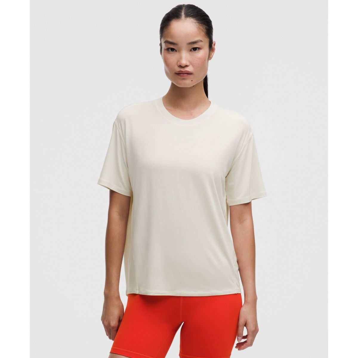 룰루레몬(LULULEMON) 실키어필 타이백 숏슬리브 셔츠  LTIV