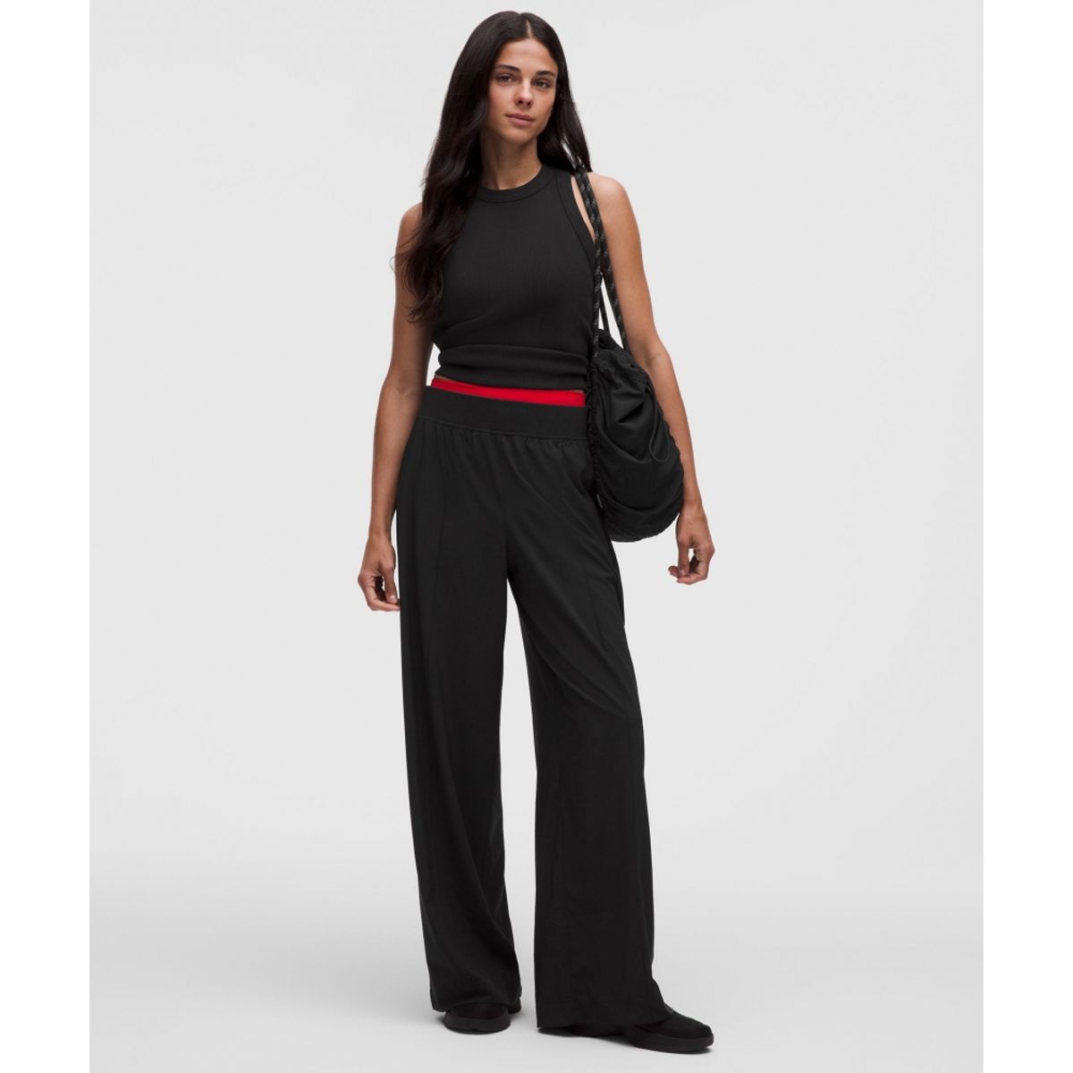 룰루레몬(LULULEMON) 브리즐리 미드라이즈 팬츠 레귤러 *트림  BLK