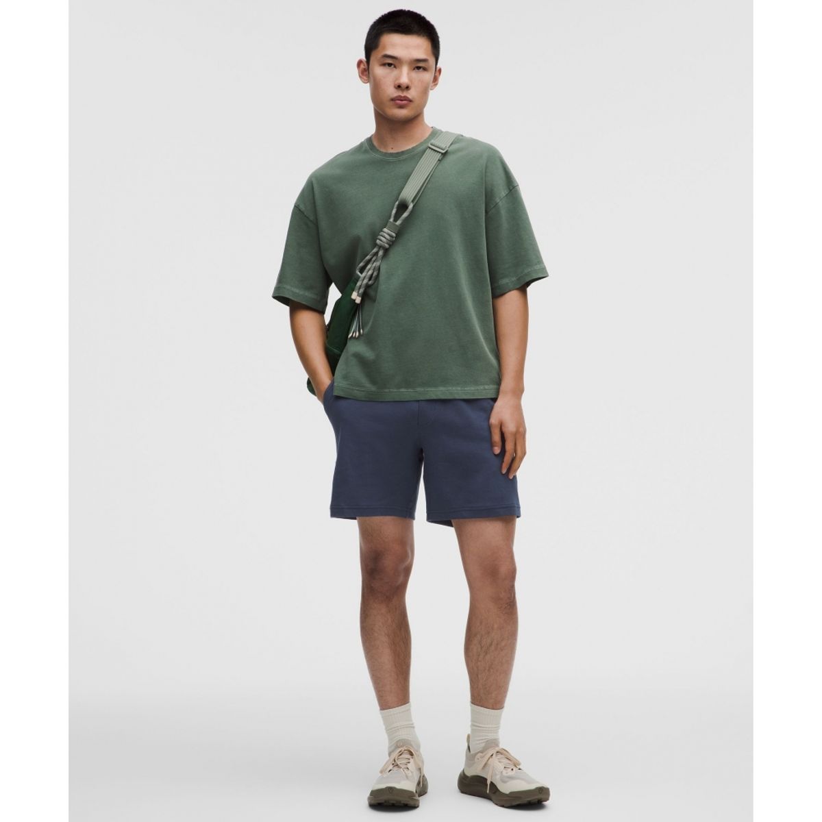 룰루레몬(LULULEMON) 피케 퍼포먼스 릴랙스드 쇼츠 7inch  CLBL