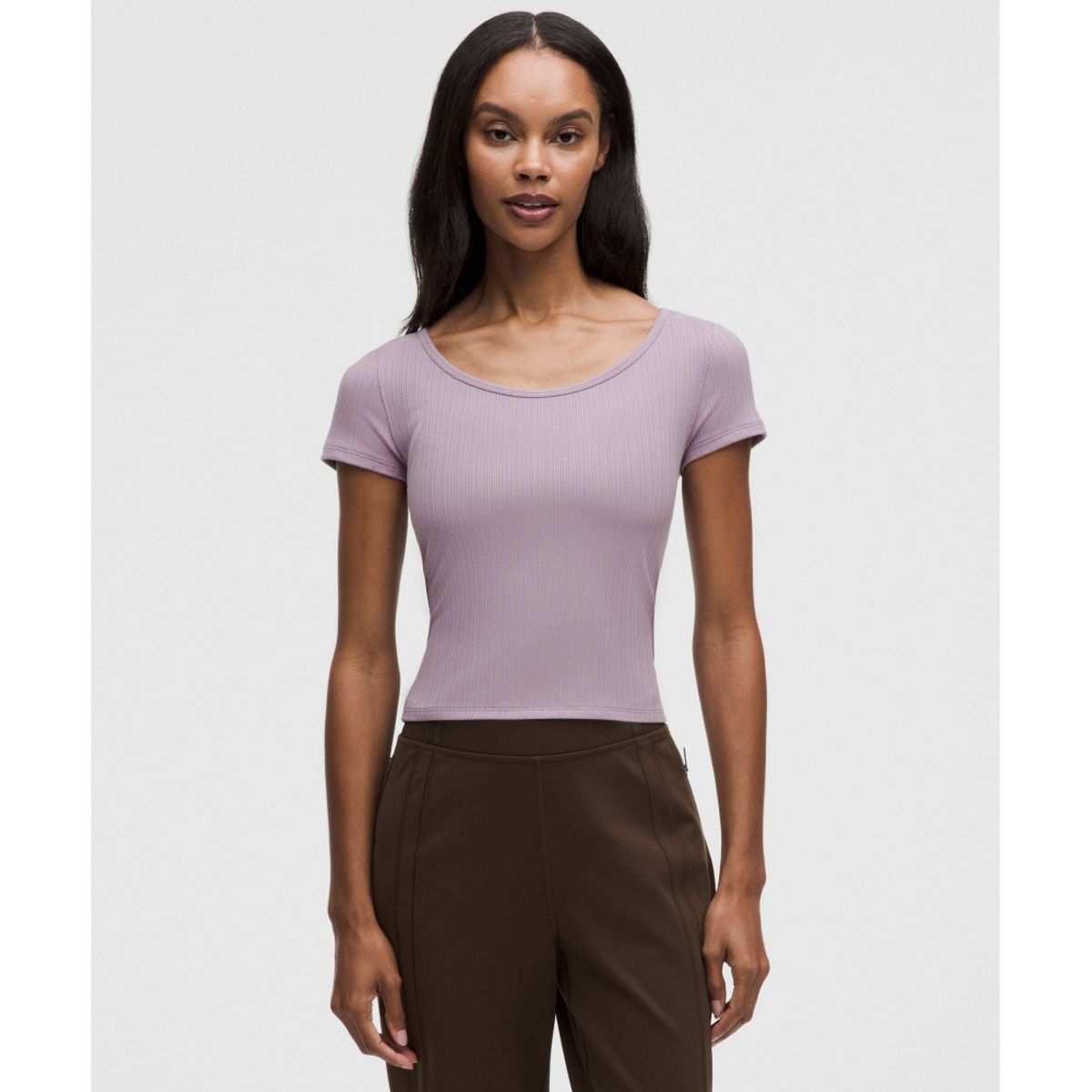 룰루레몬(LULULEMON) 홀드 타이트 마이크로 립 크로스백 티셔츠  LOTU