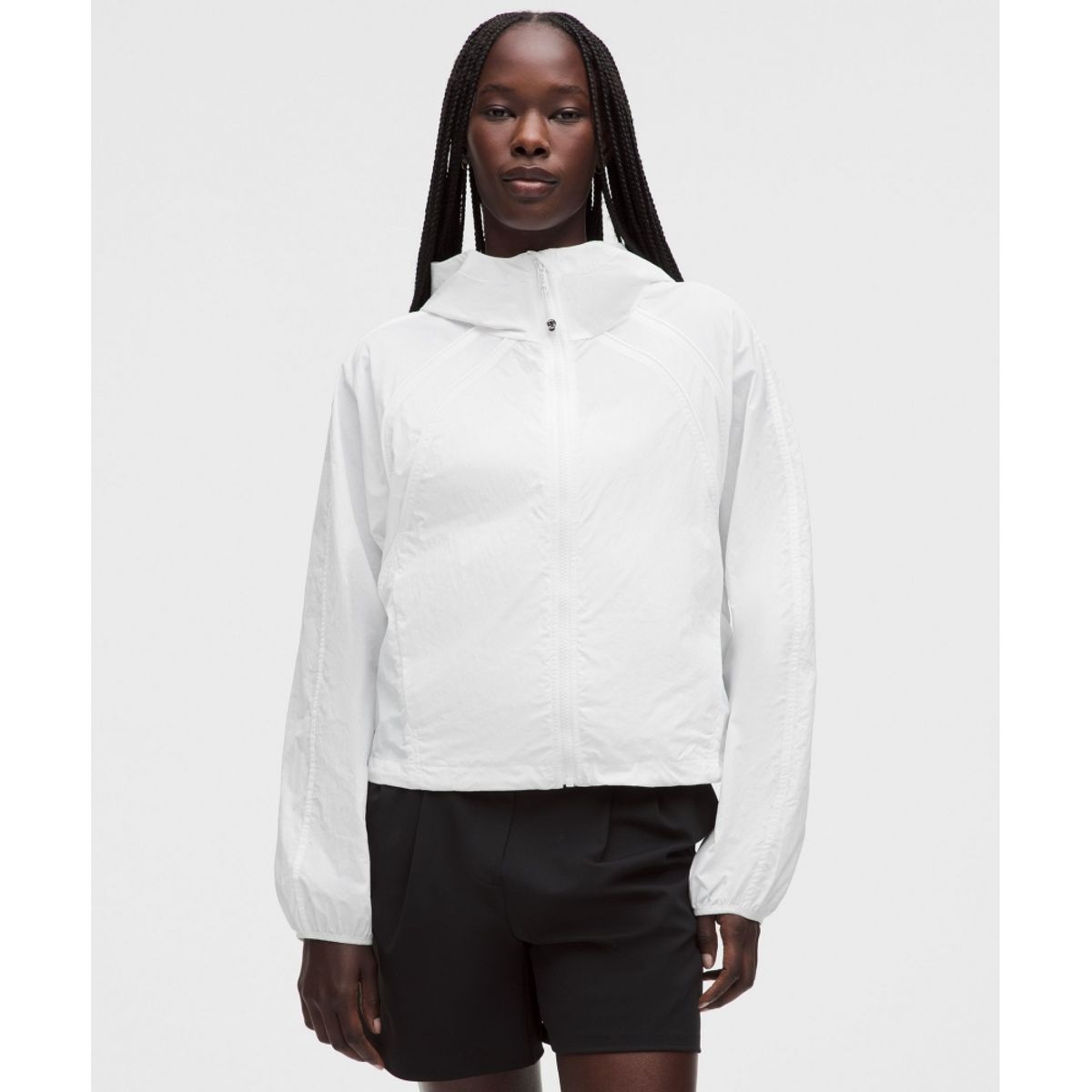 룰루레몬(LULULEMON) 스쿠바 윈드브레이커  WHT