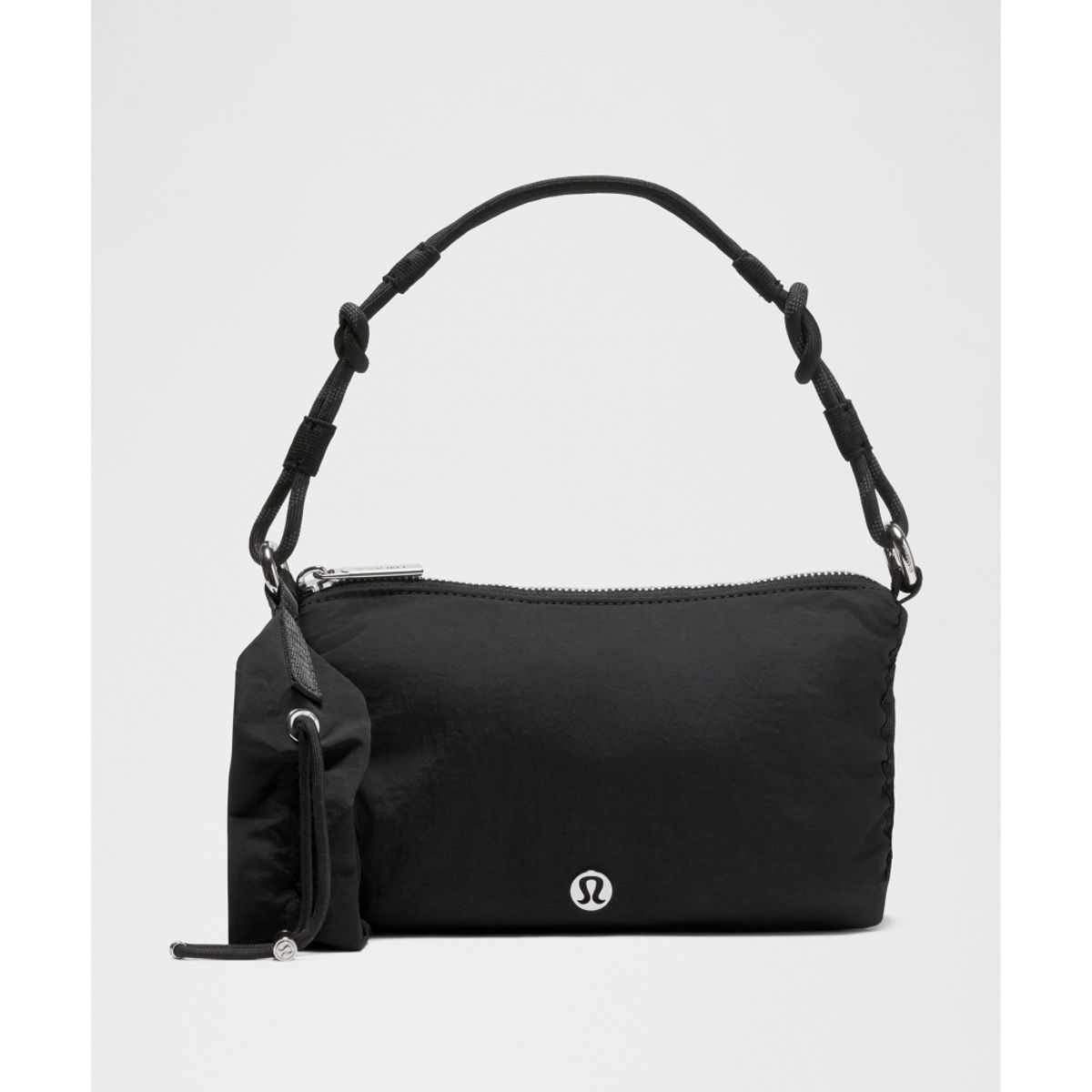 룰루레몬(LULULEMON) 루시드 숄더백 미니 1.5L  BLK BLK SLVR