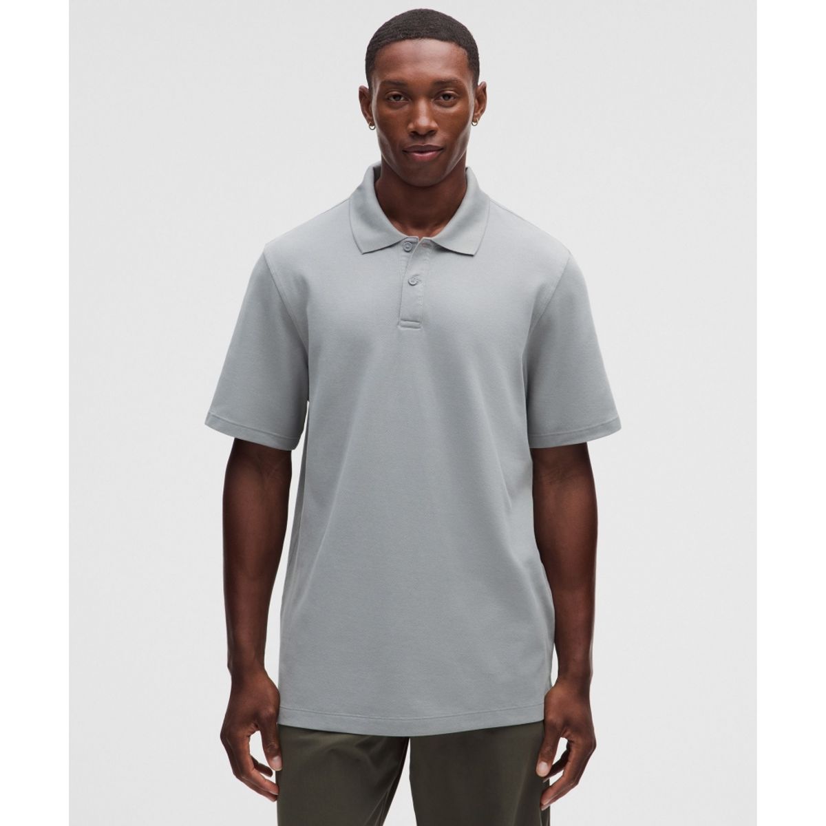 룰루레몬(LULULEMON) 코튼 피케 숏슬리브 폴로 셔츠  FEGY