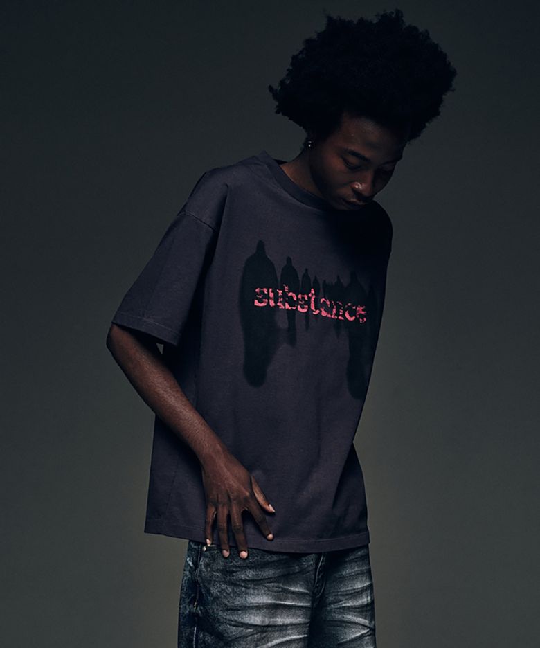 SUBSTANCE HALF SLEEVE  T-SHIRTS