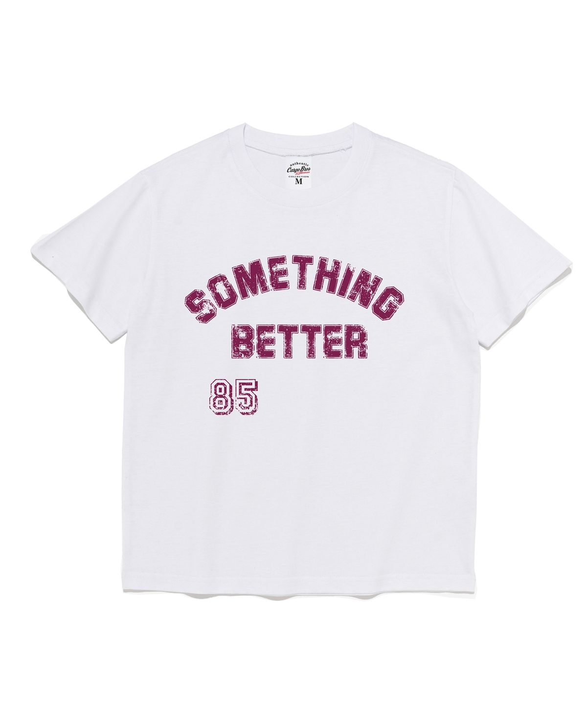 카고브로스 포 우먼(CARGOBROS FOR WOMAN) 썸띵 베러 85 그래픽 우먼 반팔티 (화이트)