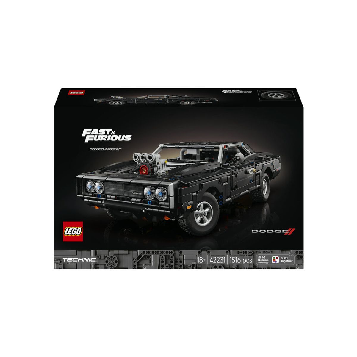 레고(LEGO) 레고 테크닉 42231 Fast and Furious Dodge Charger R/T 자동차 [레고공식]