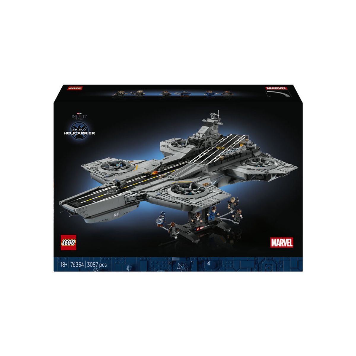 레고(LEGO) 레고 슈퍼히어로 76354 마블 S.H.I.E.L.D. 헬리캐리어 [레고공식]