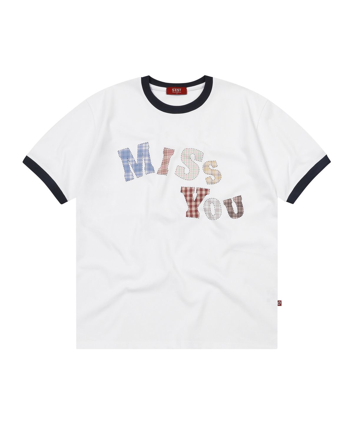 에스이에스티(S'EST) Miss You Ringer T-shirts White