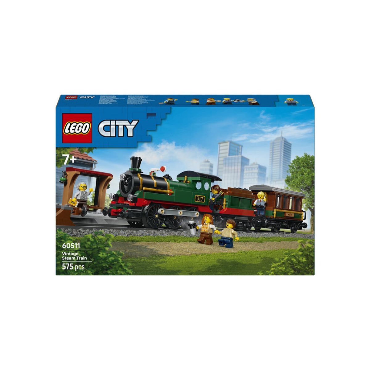 레고(LEGO) 레고 시티 60511 빈티지 증기기관차 [레고공식]