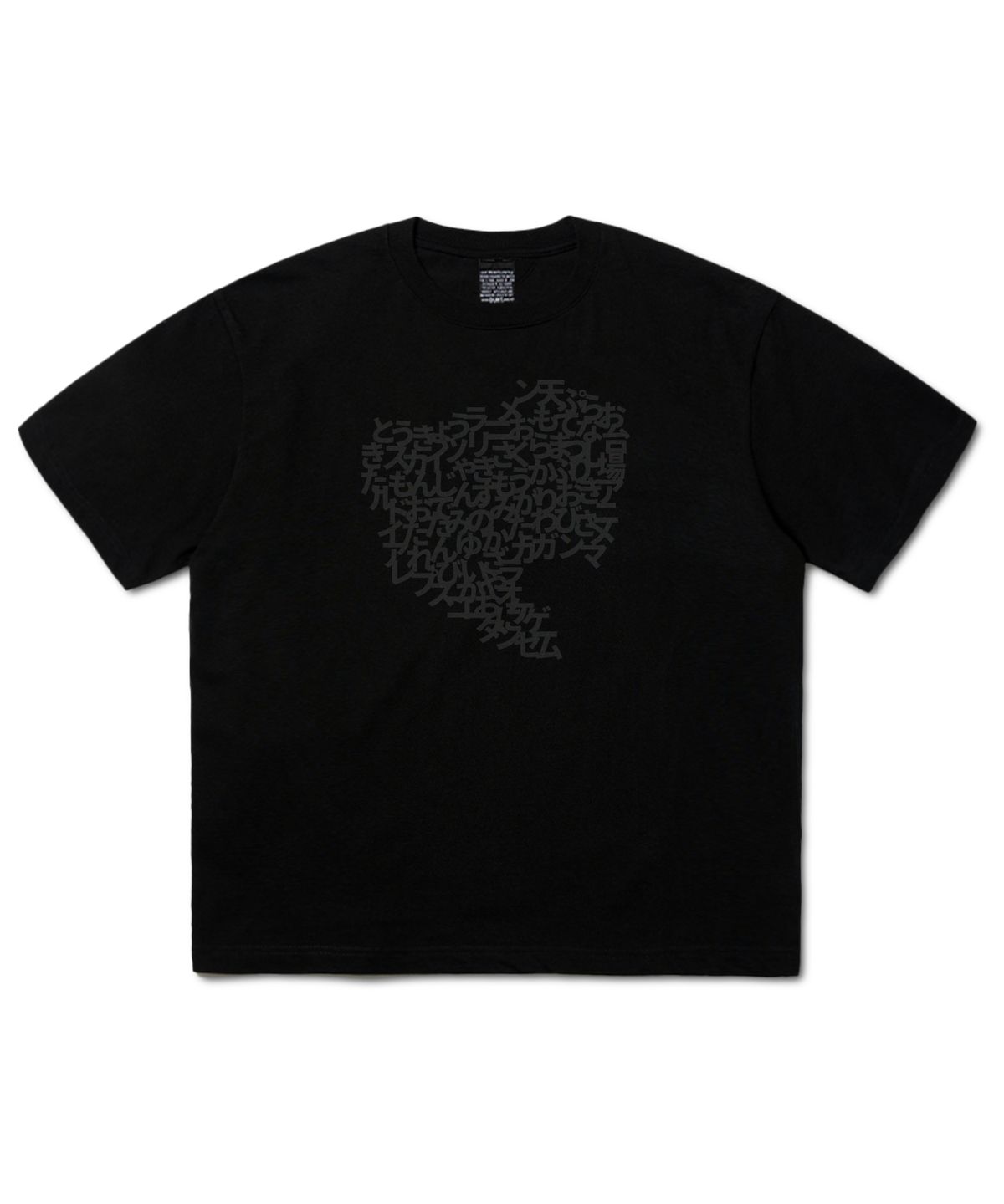 더트(DURT) TOKYO HALF SLEEVE TEE (BLACK)