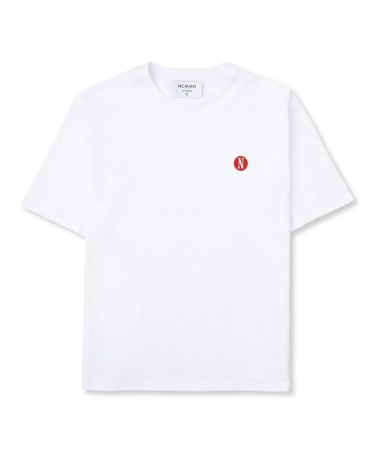 노이커먼(NOYCOMMON) N PATCH LOGO TEE WH