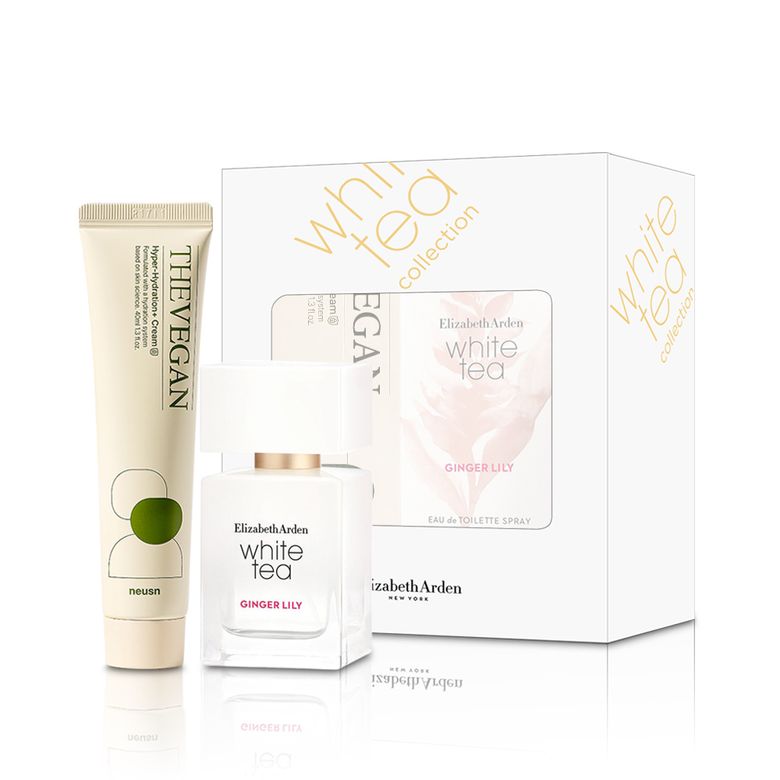 엘리자베스아덴 화이트티 진저 릴리 EDT 30ml+느슨 더비건 초보습 크림 40ml 2종 세트