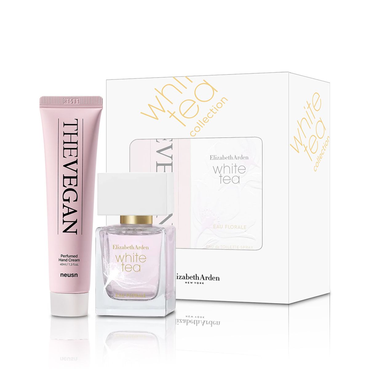 엘리자베스아덴(ELIZABETH ARDEN) 엘리자베스아덴 화이트티 오 플로럴 EDT 30ml+느슨 더비건 퍼퓸드 핸드크림 40ml 2종 세트