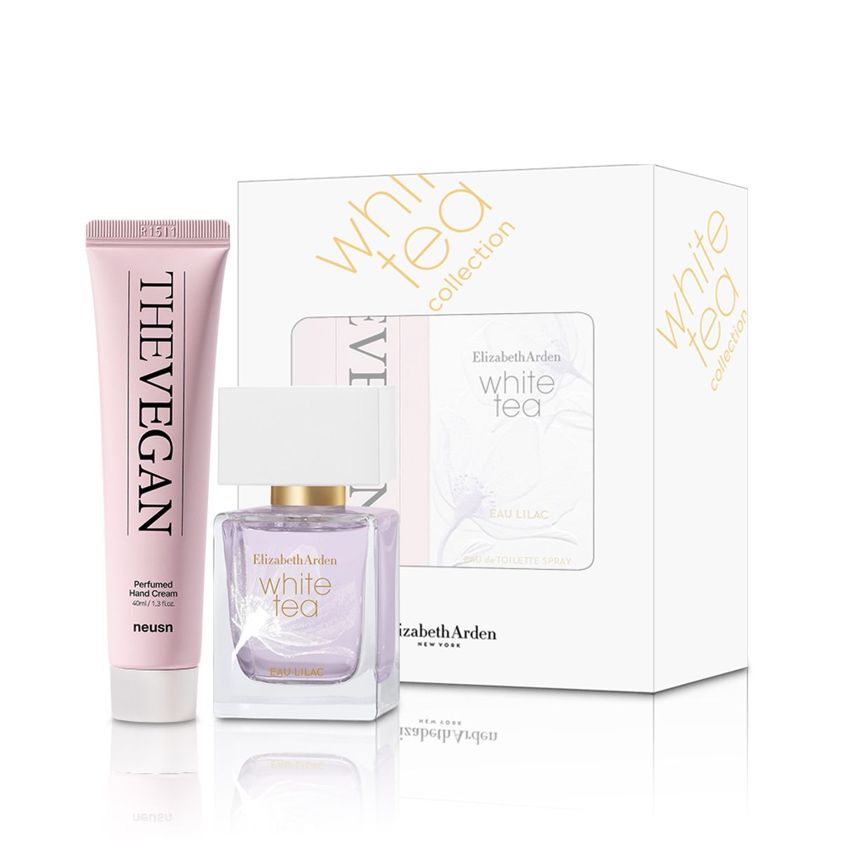 엘리자베스아덴(ELIZABETH ARDEN) 엘리자베스아덴 화이트티 오 라일락 EDT 30ml+느슨 더비건 퍼퓸드 핸드크림 40ml 2종 세트